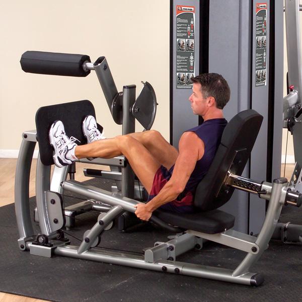 DCLP-SF в составе четырехстековой мультистанции с базовой рамой Body-Solid DGYM